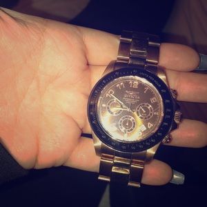 Invicta Rose Gold Watch